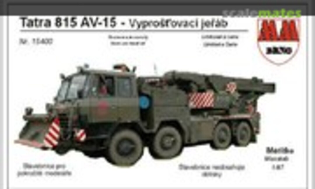 1:87 Tatra T 815 8x8 AV 15 (MM Brno 15400)