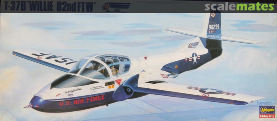 Boxart T-37B 'Willie 82nd FTW' 51537 Hasegawa Boxart T-37B 'Willie 82nd FTW' 51537 Hasegawa