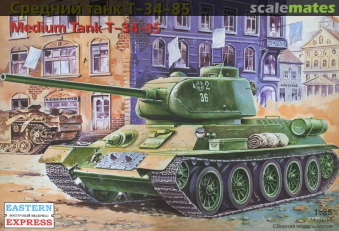 Boxart T-34/85 35146 Eastern Express Boxart T-34/85 35146 Eastern Express