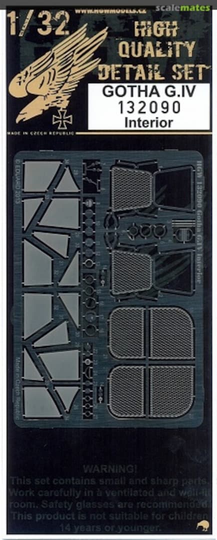 Boxart GOTHA G.IV - Interior set 132090 HGW Models