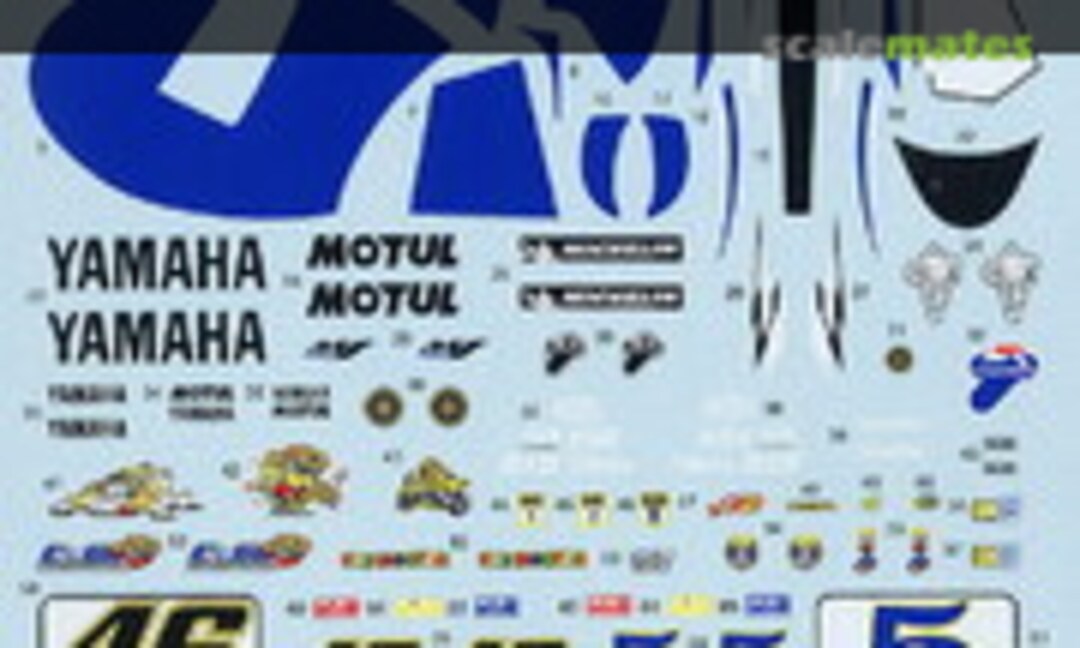 1:12 Yamaha YZR M1 Camel (Tabu Design TABU12024) TABU12024