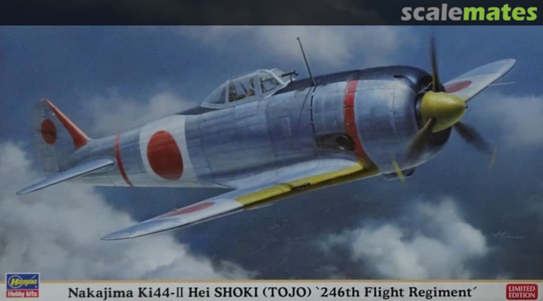 Boxart Nakajima Ki44-II Hei Shoki (Tojo) '246th Flight Regiment' 07382 Hasegawa