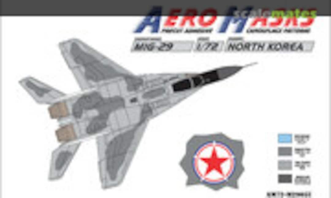 1:72 MiG-29 North Korea (AeroMasks AM72-M2905) AM72-M2905