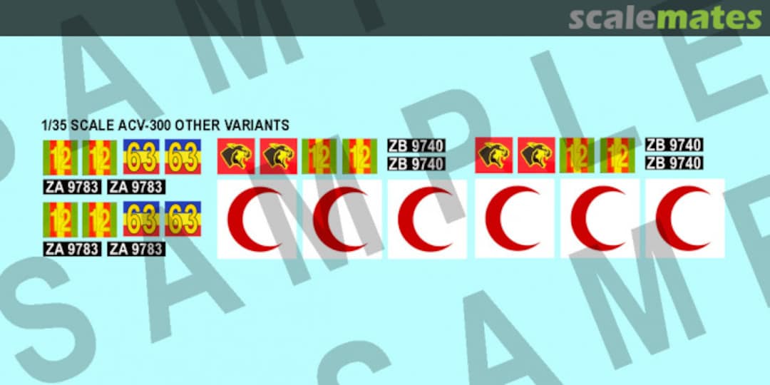 Boxart Malaysian RAMD ACV-300 (Other Variants) Decals MWMD011 Modelkits Official Boxart Malaysian RAMD ACV-300 (Other Variants) Decals MWMD011 Modelkits Official