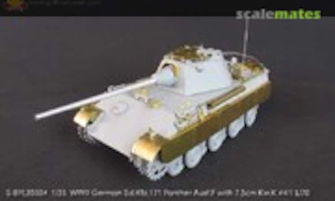 1:35 WWII German Sd.Kfz.171 Panther Ausf.F with 7.5cm Kw.K 44/1 L/70 Main Gun - Royal Edition (Griffon Model S-BPL35034) S-BPL35034
