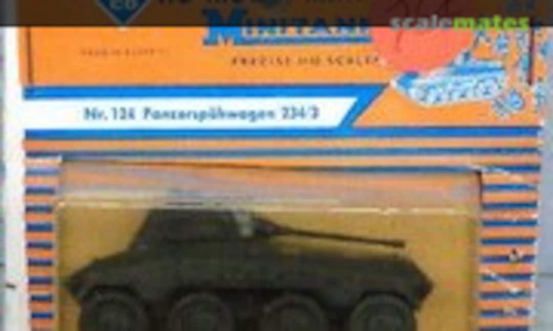 1:87 German Armored Car 234/3 (Roco Minitanks Z-124)