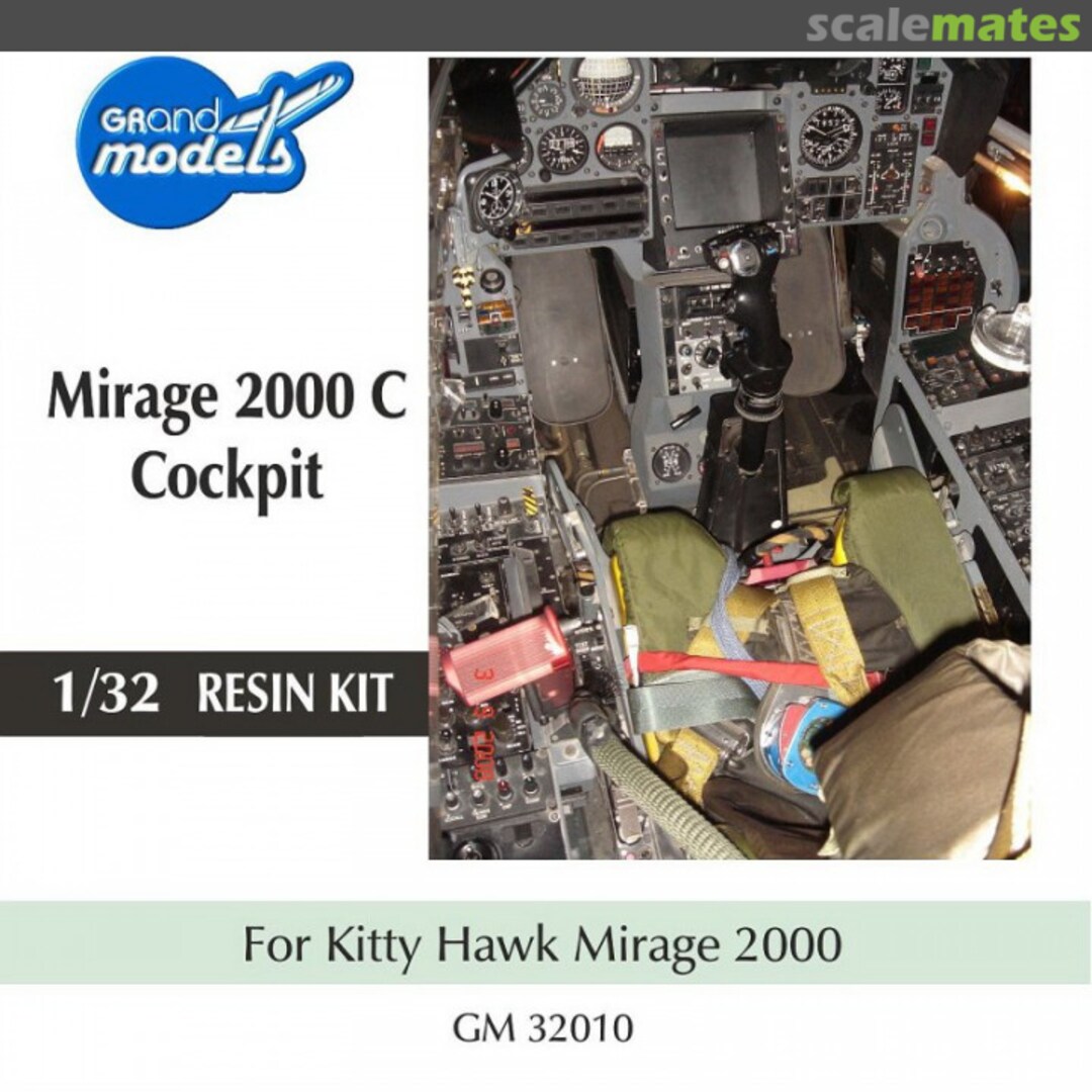 Boxart Mirage 2000C, cockpit (French version) GM 32010 Grand Models Boxart Mirage 2000C, cockpit (French version) GM 32010 Grand Models