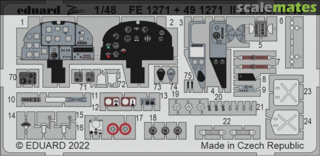 Boxart Il-2 mod. 1943 FE1271 Eduard