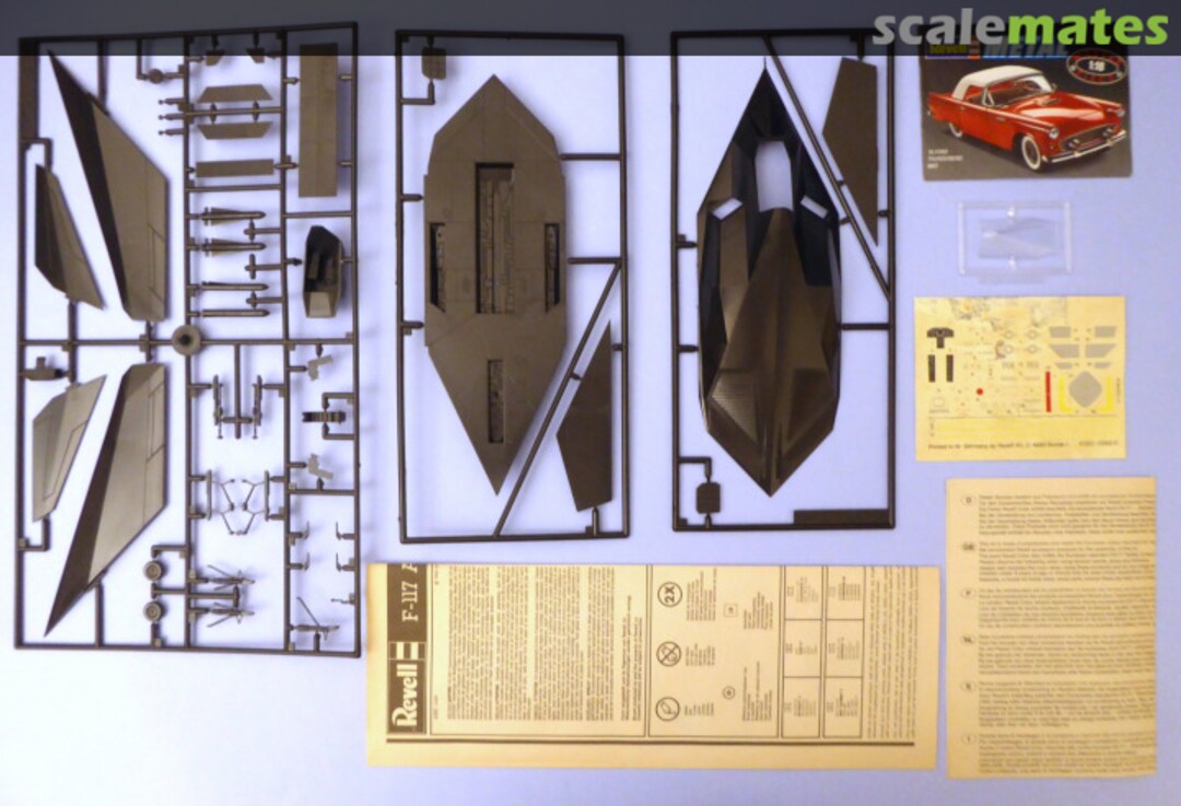 Contents F-117 A Shadowhawk 4382 Revell Contents F-117 A Shadowhawk 4382 Revell