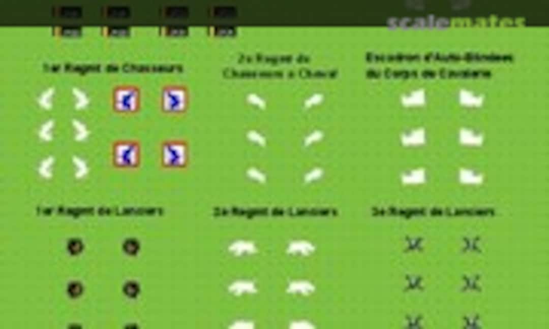 1:76 Belgian 1940 AFV Markings (Aleran Miniatures BE-1)