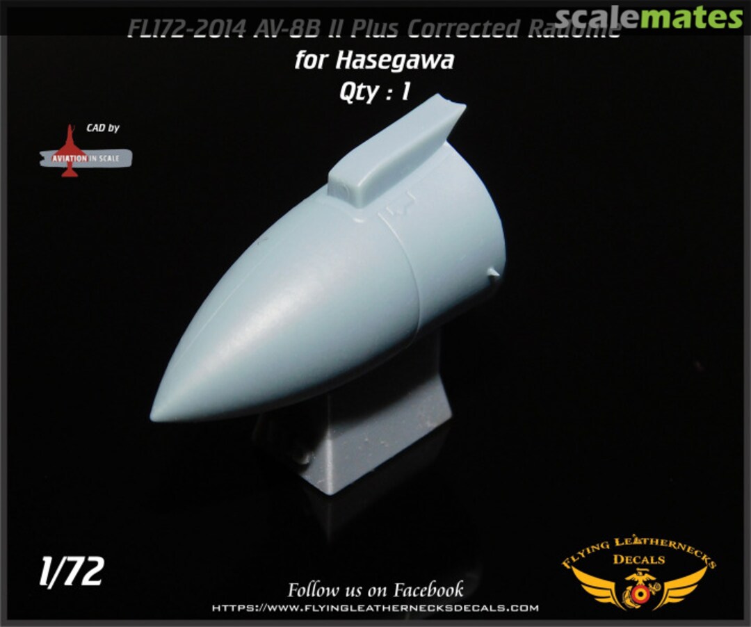 Boxart AV-8B Harrier II Plus Corrected radome FL172-2014 Flying Leathernecks Boxart AV-8B Harrier II Plus Corrected radome FL172-2014 Flying Leathernecks