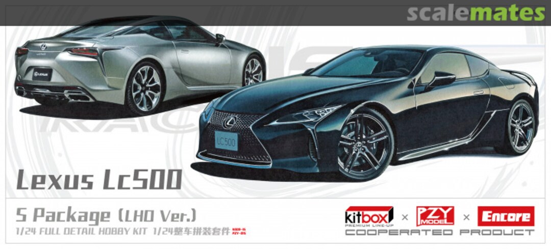 Boxart Lexus LC500 S Package (LHD Version) KB08-16 KitBox & PZY Model Boxart Lexus LC500 S Package (LHD Version) KB08-16 KitBox & PZY Model