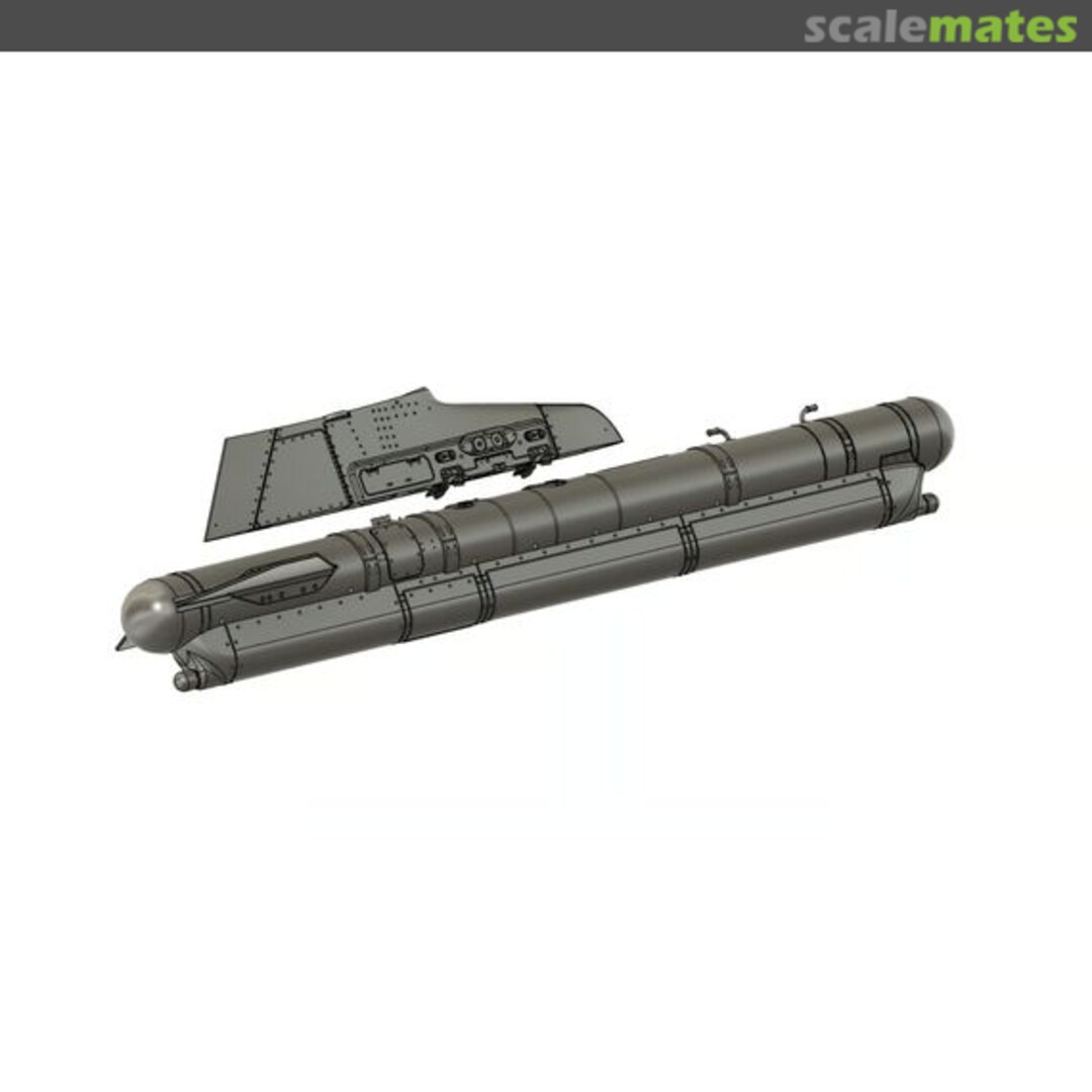 Boxart Tornado Cerberus III ECM-pod Typ1 WOL481606Typ1 Wolf 3D Resin Parts Boxart Tornado Cerberus III ECM-pod Typ1 WOL481606Typ1 Wolf 3D Resin Parts