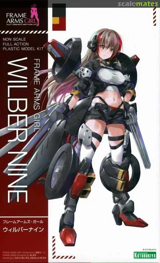Boxart Wilber Nine FG114 Kotobukiya Boxart Wilber Nine FG114 Kotobukiya