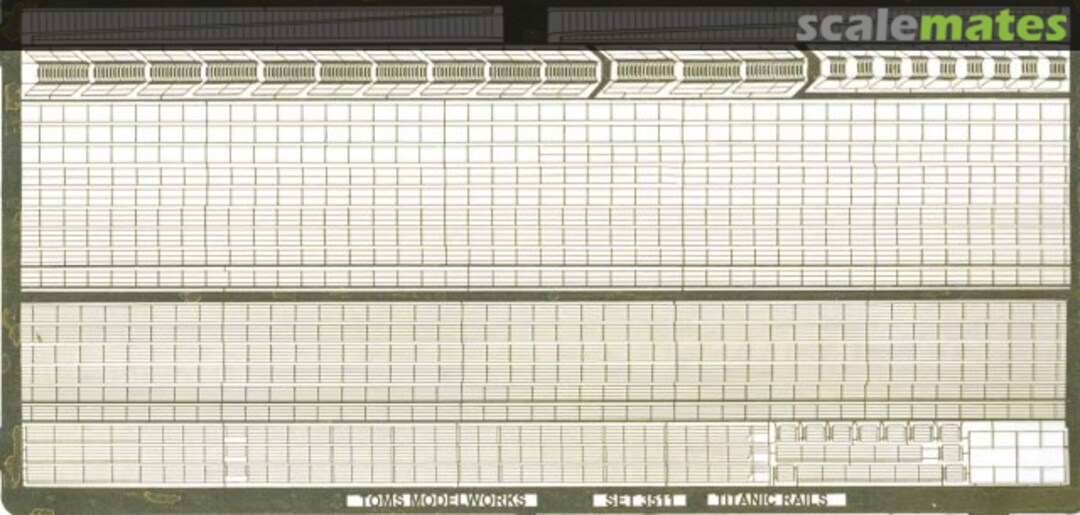 Boxart RMS Titanic PE Rails 3511 Tom's Modelworks Boxart RMS Titanic PE Rails 3511 Tom's Modelworks