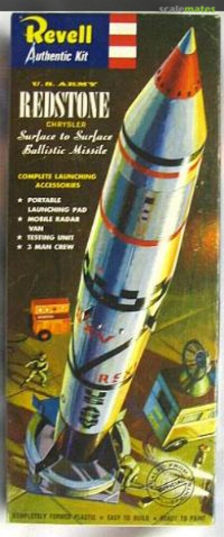 Boxart Redstone H1803-79 Revell Boxart Redstone H1803-79 Revell