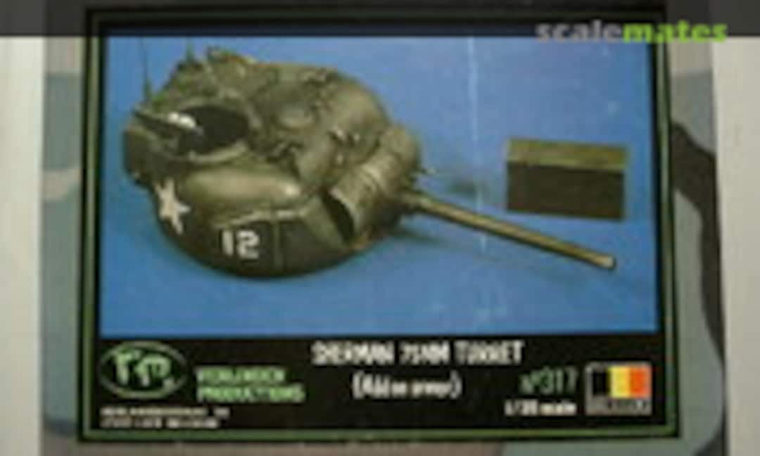 1:35 Sherman 75mm Turret (Verlinden Productions 317)
