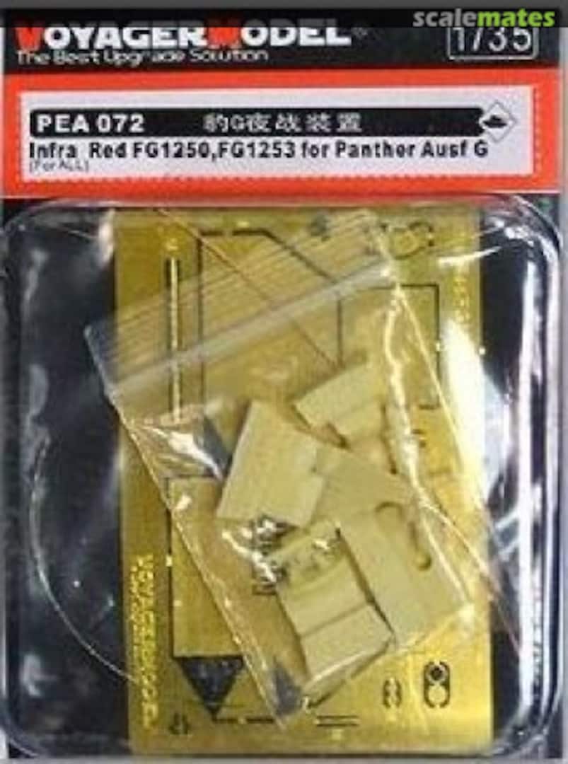 Boxart Panther Ausf. G Infra-Red FG1250/FG1253 PEA072 Voyager Model Boxart Panther Ausf. G Infra-Red FG1250/FG1253 PEA072 Voyager Model