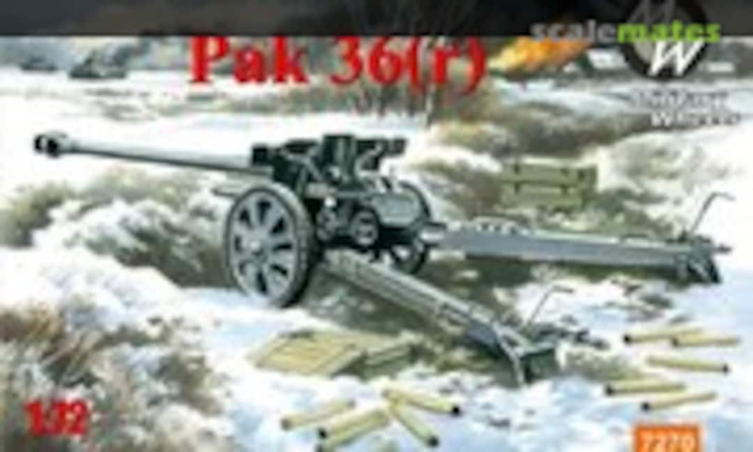 1:72 7,6cm Anti-Tank Gun Pak 36(r) (Military Wheels 7270) 7270
