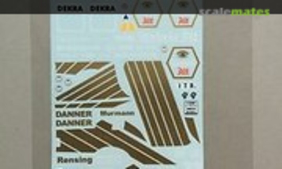 1:24 BMW M3 (E30) Diebels Alts 91' DTM (Decalpool DP103)