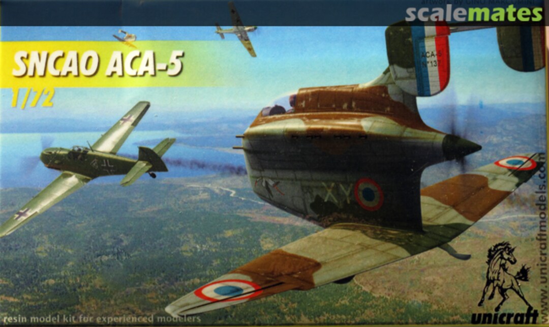 Boxart SNCAO ACA-5 Unicraft Models Boxart SNCAO ACA-5 Unicraft Models