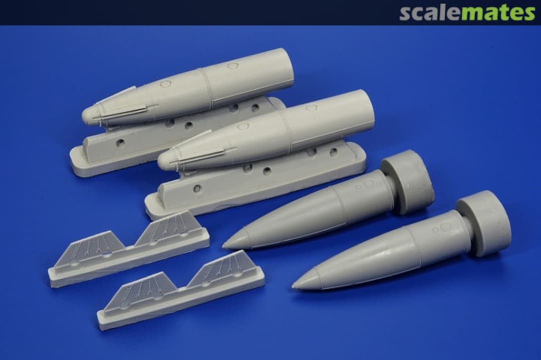 Boxart Mirage III/5/50 1.700 l Long Range Tanks WMF48034 Wingman Models