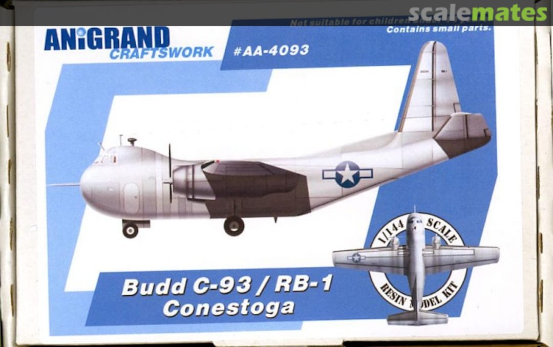 Boxart Budd RB-1 / C-93 Conestoga AA-4093 Anigrand Craftswork Boxart Budd RB-1 / C-93 Conestoga AA-4093 Anigrand Craftswork