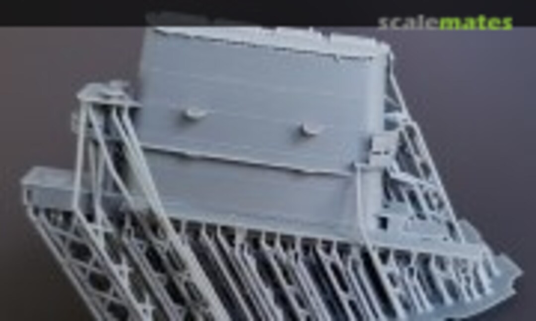 1:700 USS Saratoga CV-3 Funnel, 1928-1940 (Model Monkey 700-CV3 1928 Funnel) 700-CV3 1928 Funnel