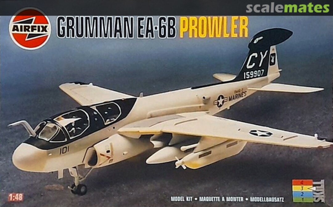 Boxart Grumman EA-6B Prowler 08176 Airfix Boxart Grumman EA-6B Prowler 08176 Airfix
