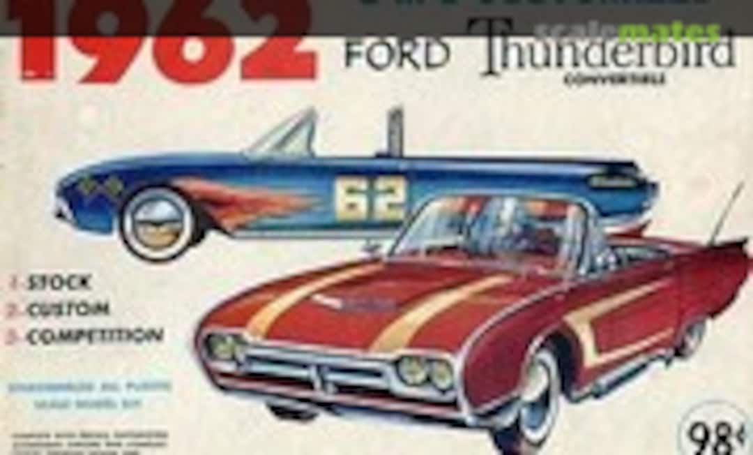1:32 1962 Ford Thunderbird Convertible (Palmer Plastics 6214)