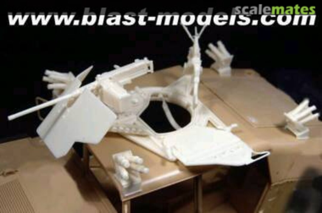 Boxart Late Type Weapons Ring With OIF Modifications and Smoke Dischargers BL35050K Blast Models Boxart Late Type Weapons Ring With OIF Modifications and Smoke Dischargers BL35050K Blast Models