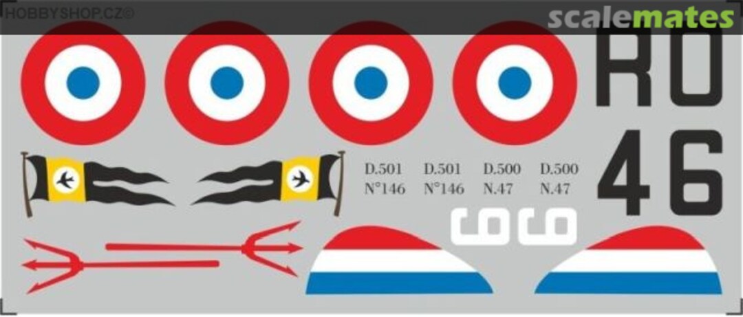 Boxart Dewoitine D.500/D.501 Smer #125 APCR72003 APC Decals Boxart Dewoitine D.500/D.501 Smer #125 APCR72003 APC Decals