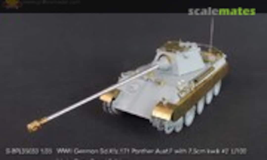 1:35 WWII German Sd.Kfz.171 Panther Ausf.F with 7.5cm Kw.K 42 L/100 Main Gun - Royal Edition (Griffon Model S-BPL35033) S-BPL35033