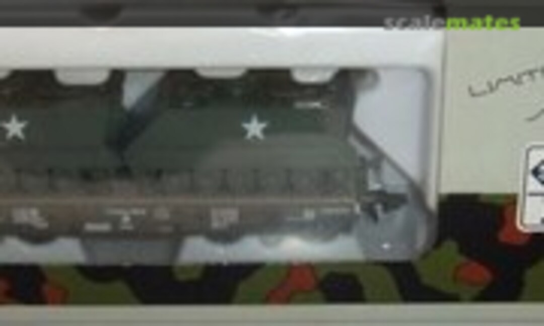 1:87 Schwerlastwagen SSy65 mit 2 x Panzer M113A1 (Roco Minitanks 830)