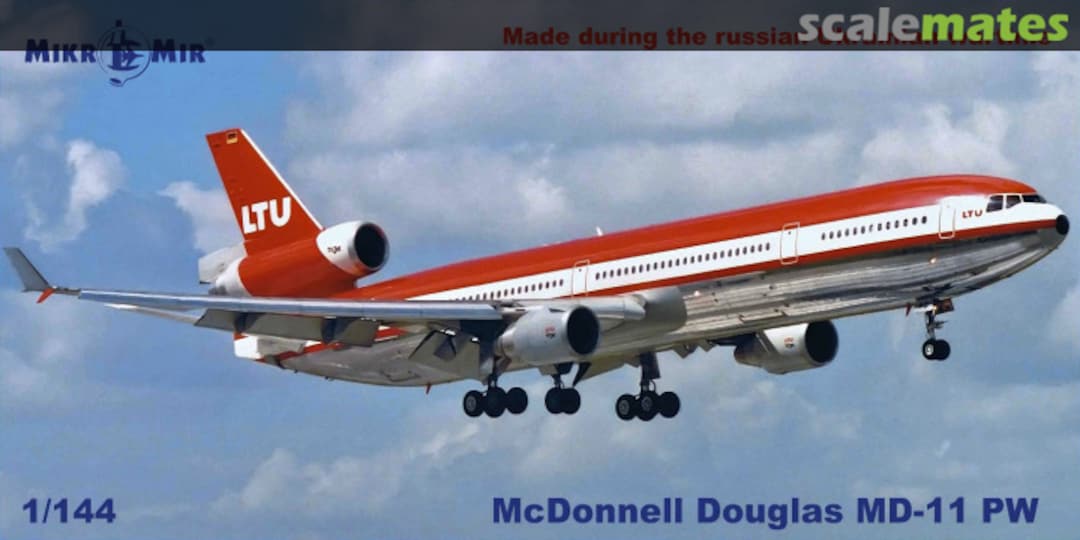 Boxart McDonnell-Douglas MD-11 PW 144-036 MikroMir