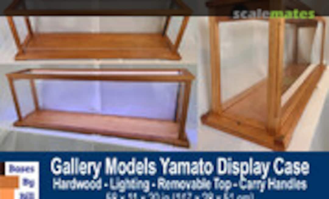 1:200 Display Case for 1/200 Gallery Models Yamato (Bases by Bill CTTAMATO-2022) CTTAMATO-2022