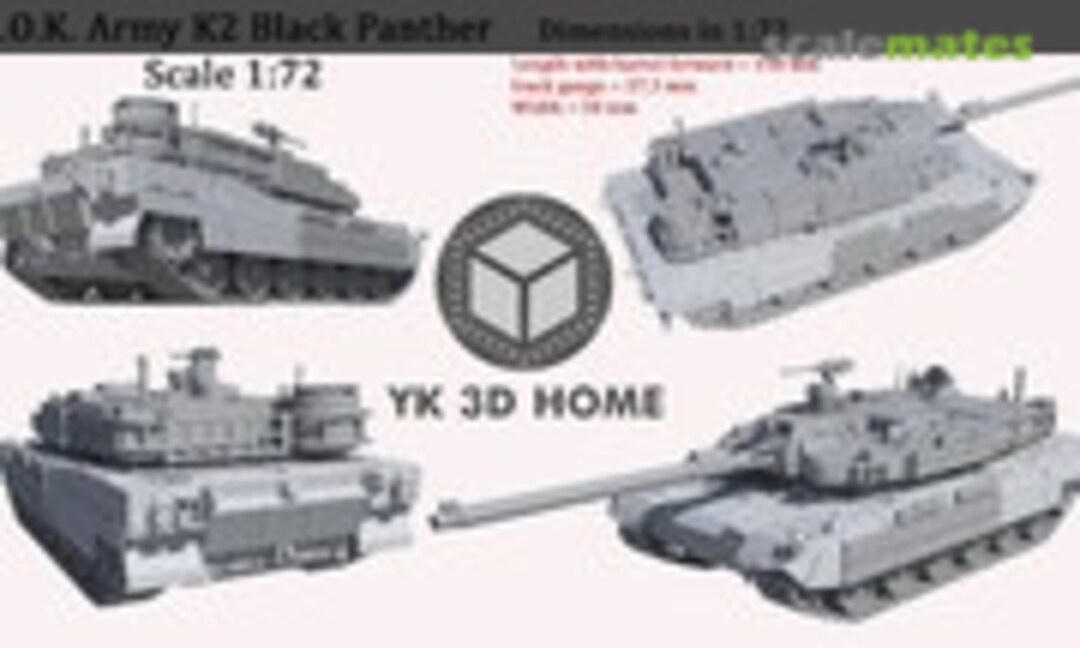1:72 K2 Black Panther (YK 3D Home )