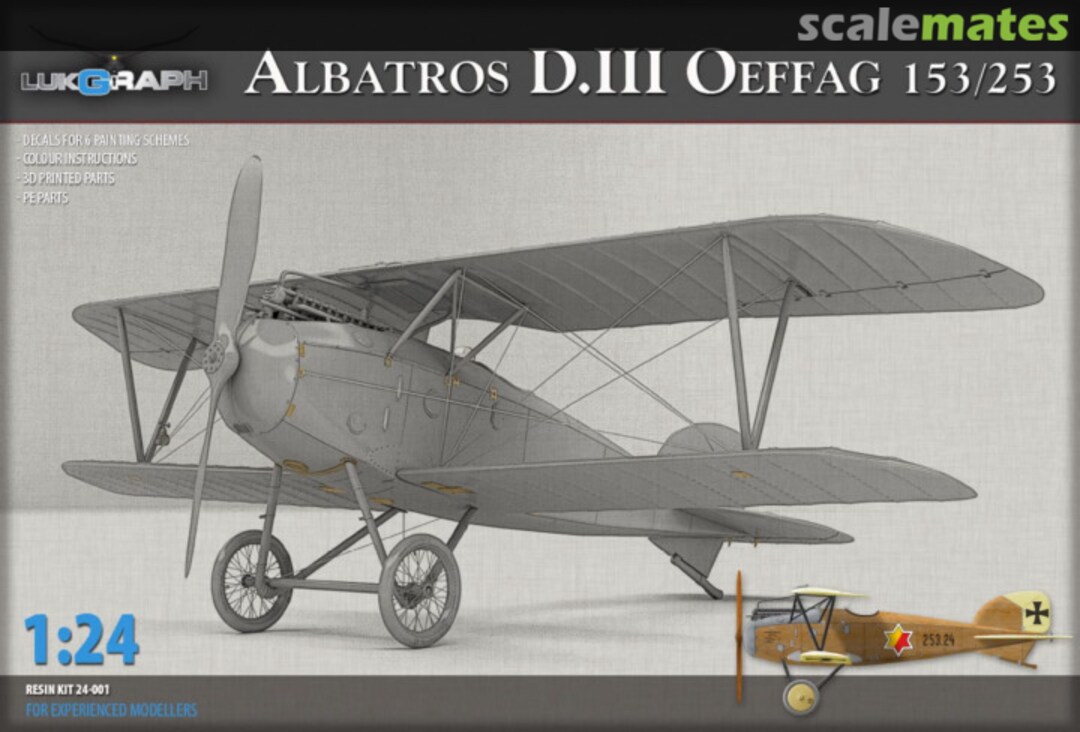 Boxart Albatros D.III Oeffag 24-001 Lukgraph Boxart Albatros D.III Oeffag 24-001 Lukgraph