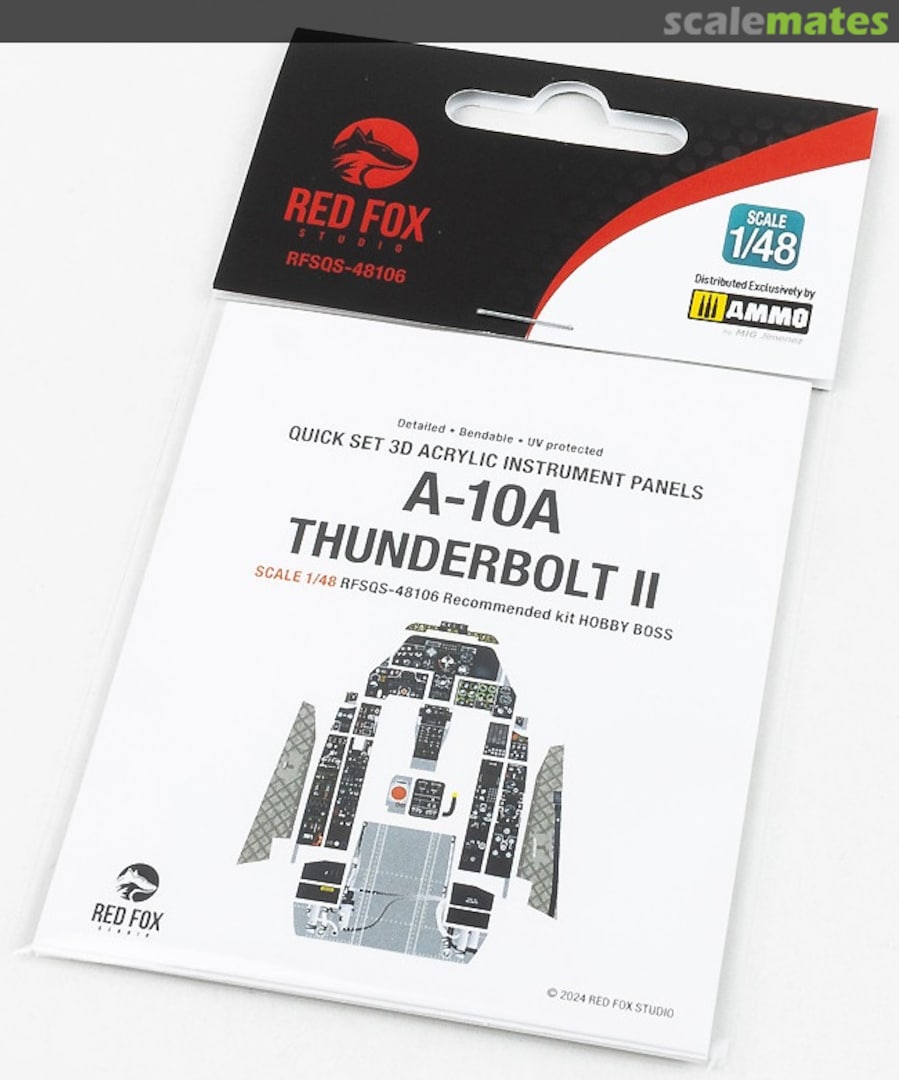 Boxart A-10A THUNDERBOLT II RFSQS-48106 Red Fox Studio Boxart A-10A THUNDERBOLT II RFSQS-48106 Red Fox Studio