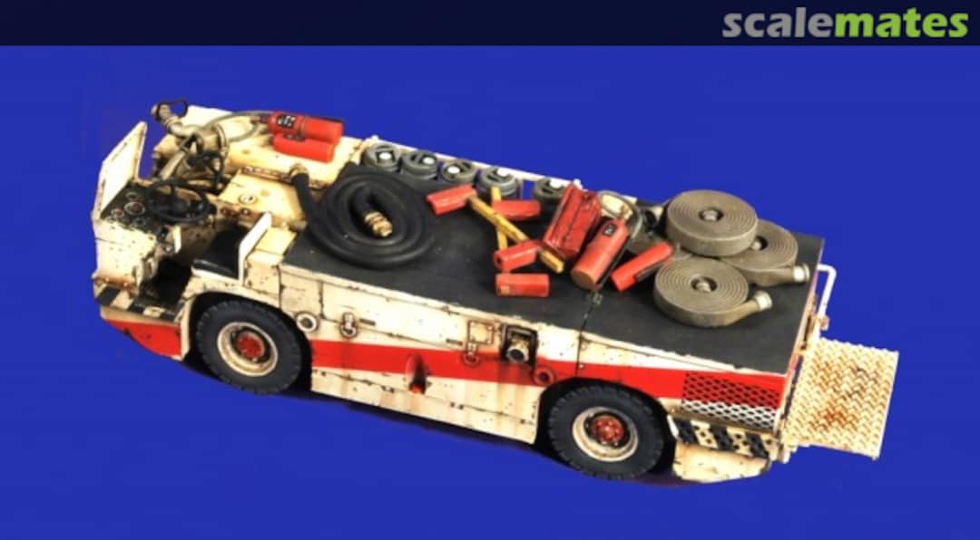 Boxart USN Carrier Fire Tractor 2714 Verlinden Productions Boxart USN Carrier Fire Tractor 2714 Verlinden Productions