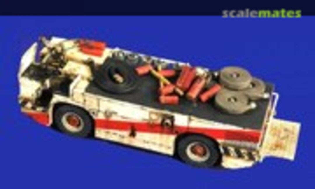 USN Carrier Fire Tractor (Verlinden Productions 2714)
