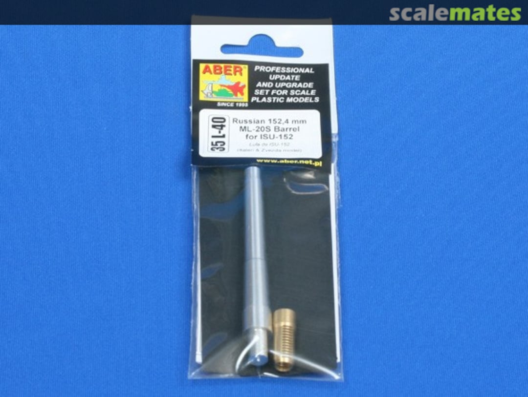 Boxart 152.4mm Russian ML-20S for ISU-152 35L-040 Aber Boxart 152.4mm Russian ML-20S for ISU-152 35L-040 Aber