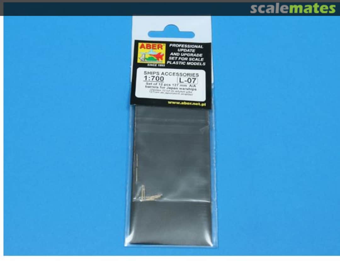 Boxart 127 mm A/A barrels 700L07 Aber Boxart 127 mm A/A barrels 700L07 Aber