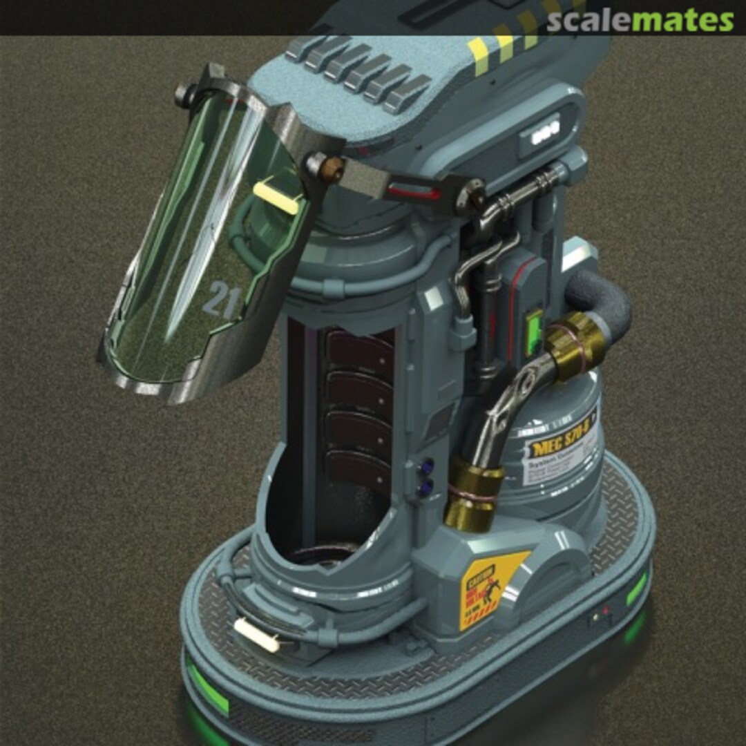 Boxart MECS70-B Stasis Pod MECS70B-LE Wild House Models