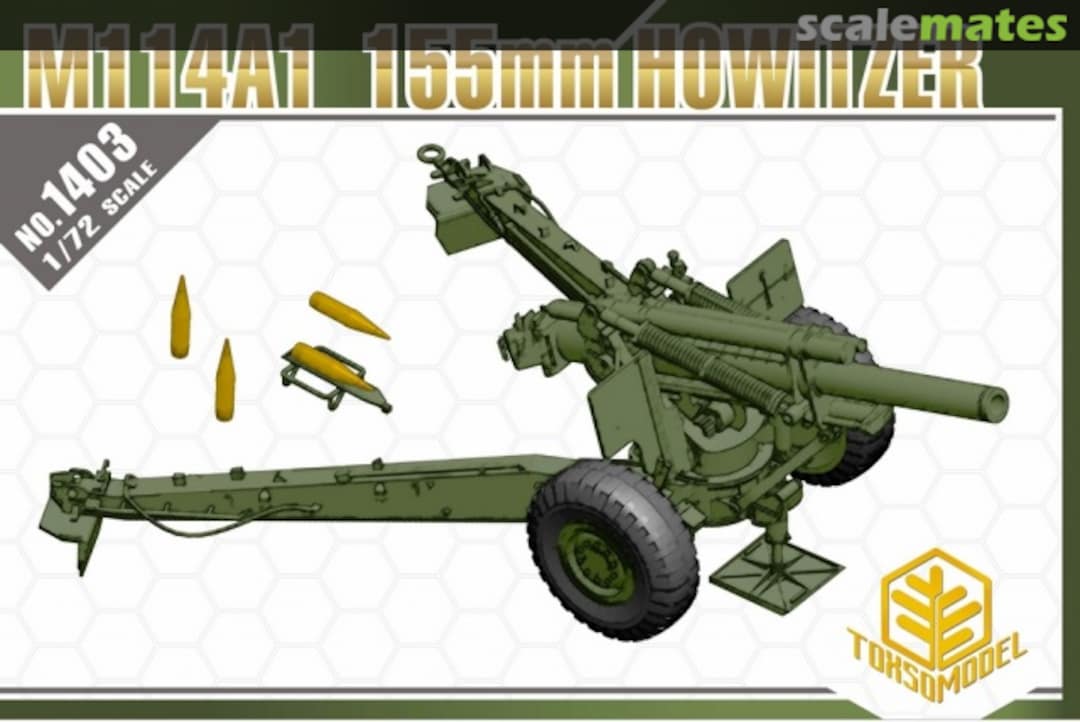 Boxart M114A1 155mm Howitzer 1403 Toxso Model
