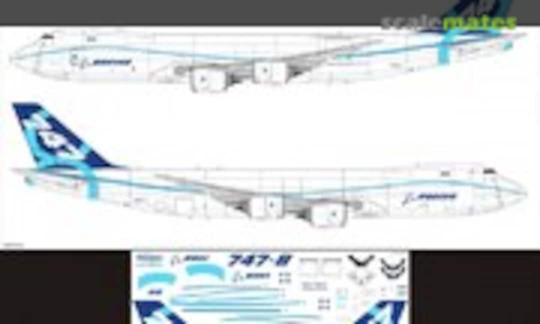 1:144 Boeing 747-8F Boeing Home Color (Ascensio 748F-003) 748F-003