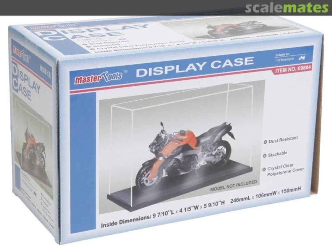 Boxart Display Case Vitrine 09804 Trumpeter
