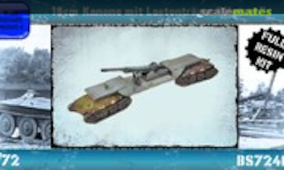 18cm Kanone mit Lastenträger &quot;Hetzer&quot; (Blue Square Models BS7241)
