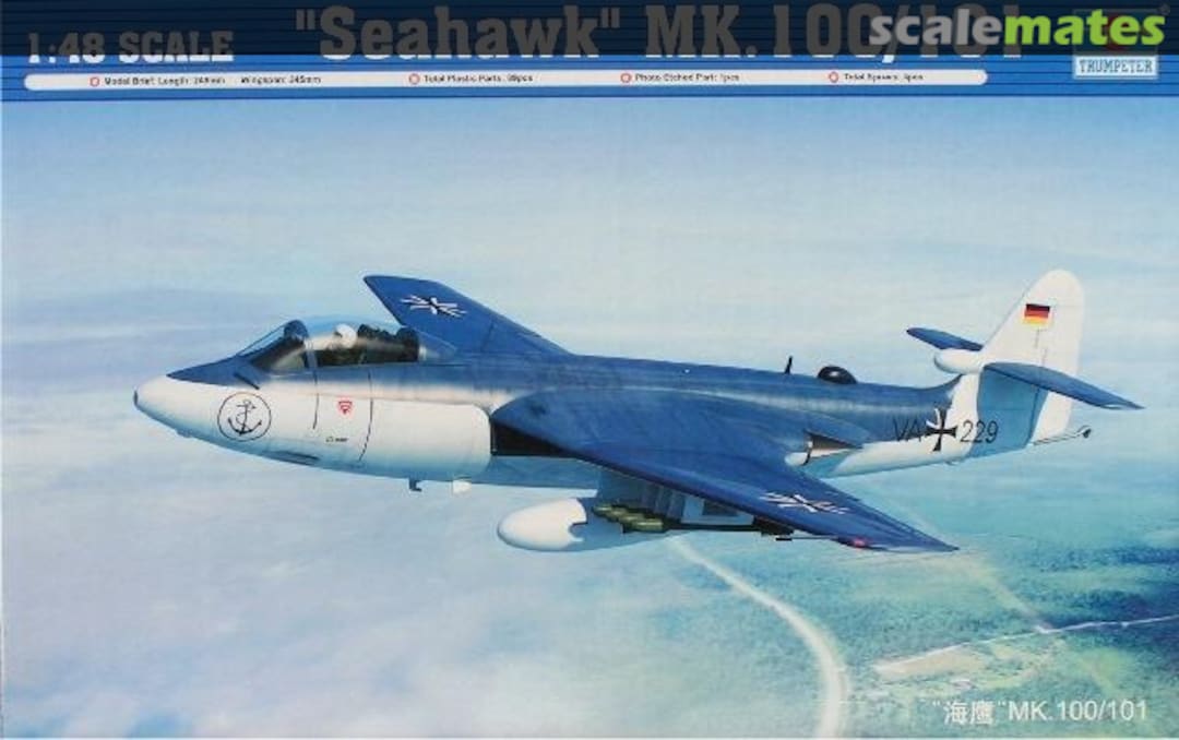 Boxart "Seahawk" Mk.100/101 02827 Trumpeter