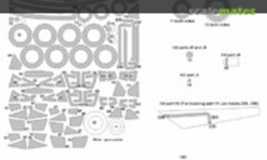 1:48 MiG-31 B/BS ADVANCED kabuki masks (New Ware NWAM0046) NWAM0046